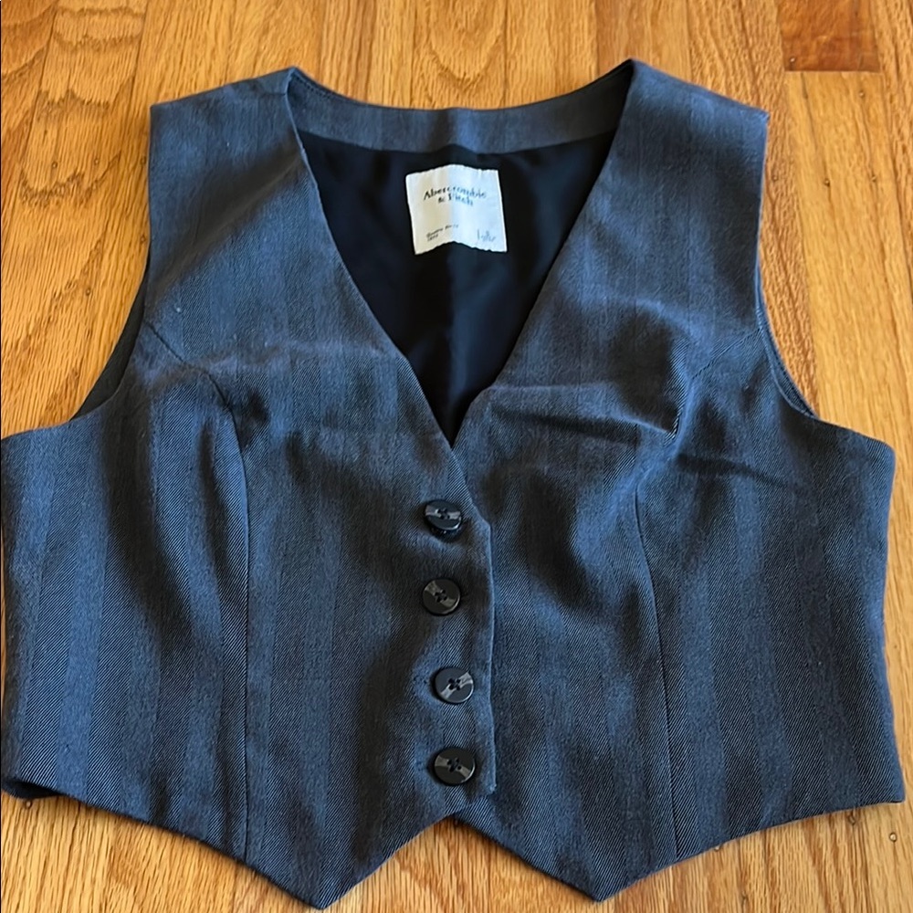 Abercrombie Button-Up Vest top